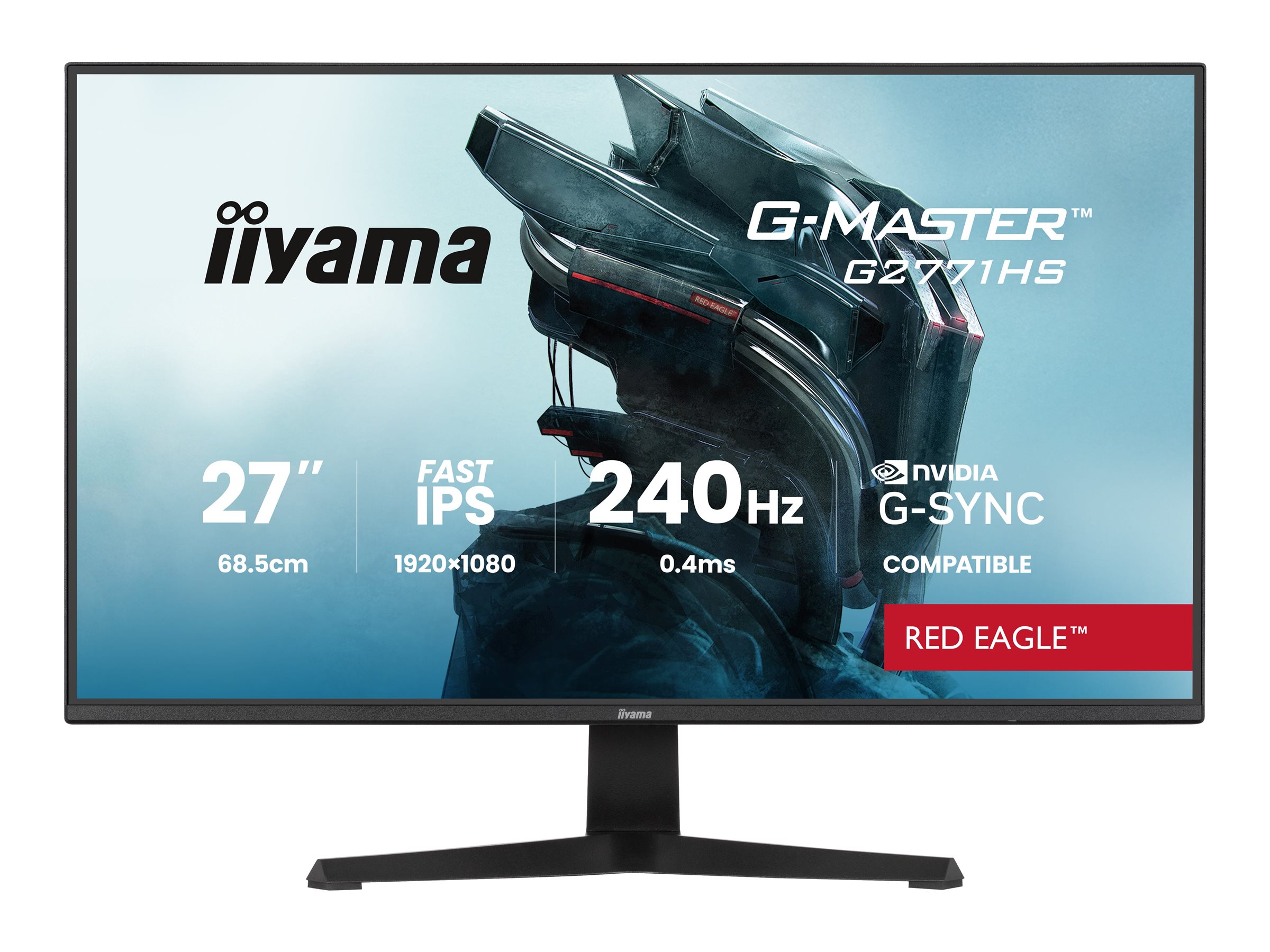 IIYAMA 68.6cm (27)   G2771HS-B1  16:9  2xHDMI+DP IPS black