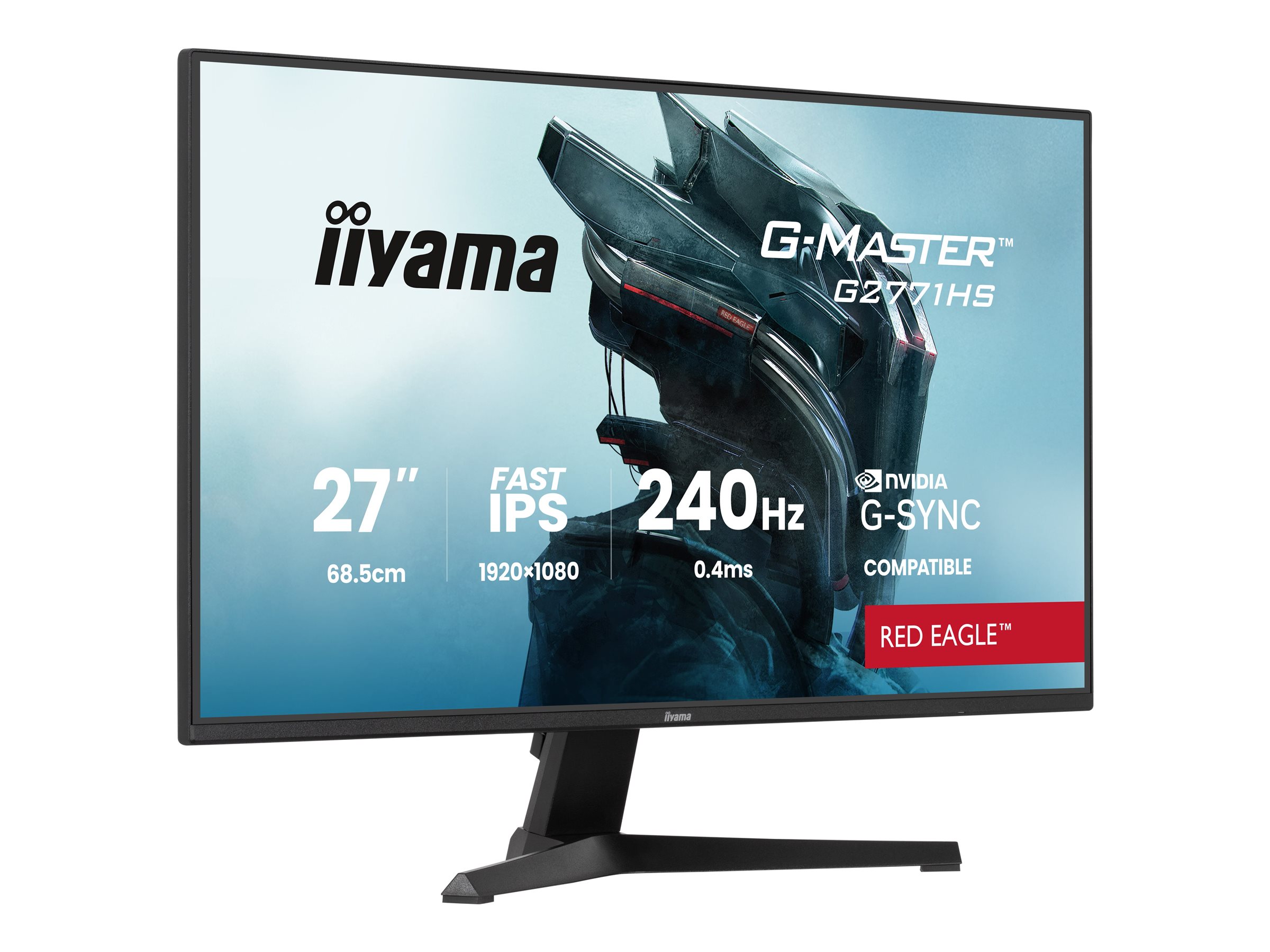 IIYAMA 68.6cm (27)   G2771HS-B1  16:9  2xHDMI+DP IPS black