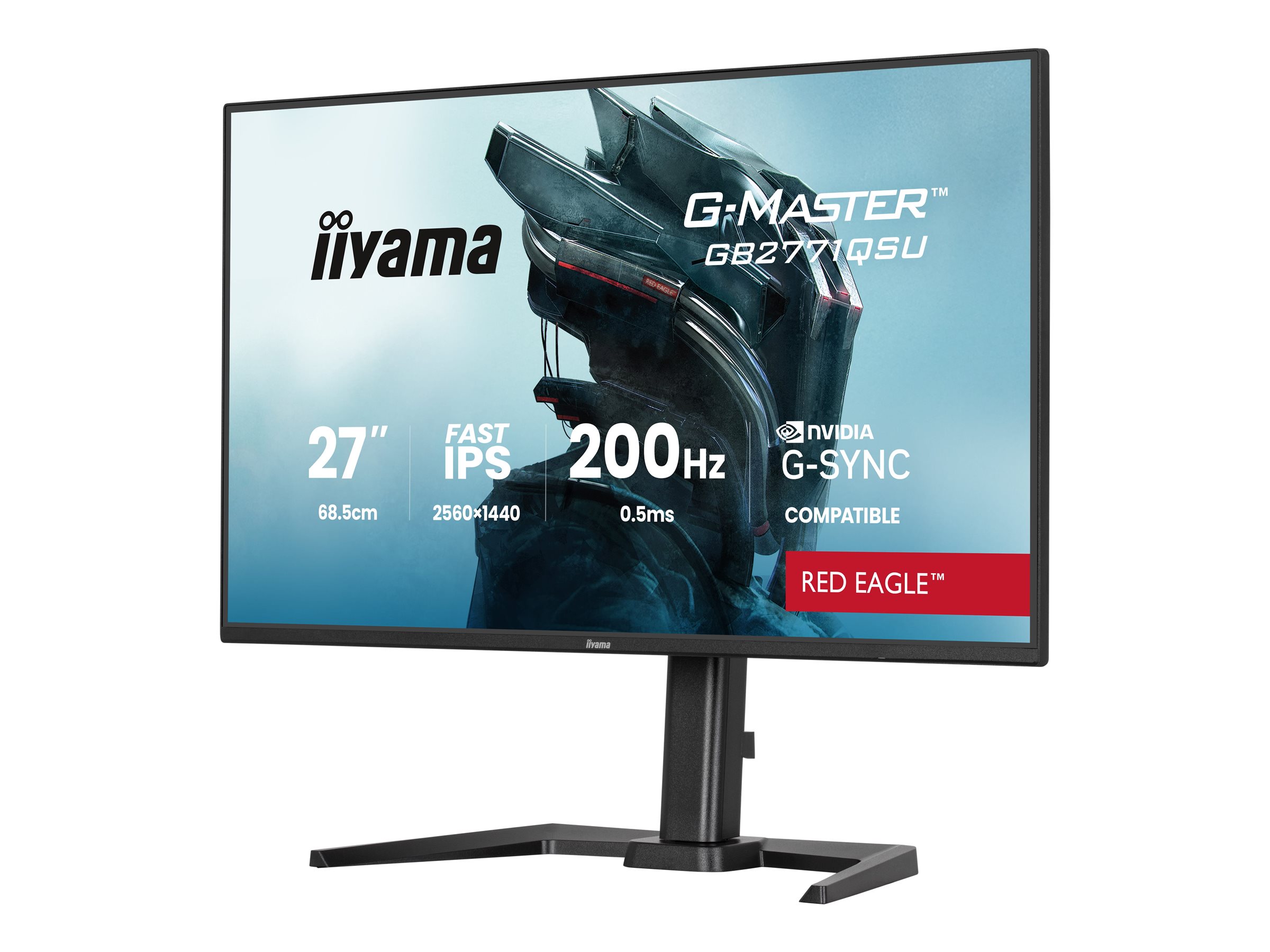 IIYAMA 68.6cm (27)   GB2771QSU-B1  16:9  2xHDMI+DP+USB-C