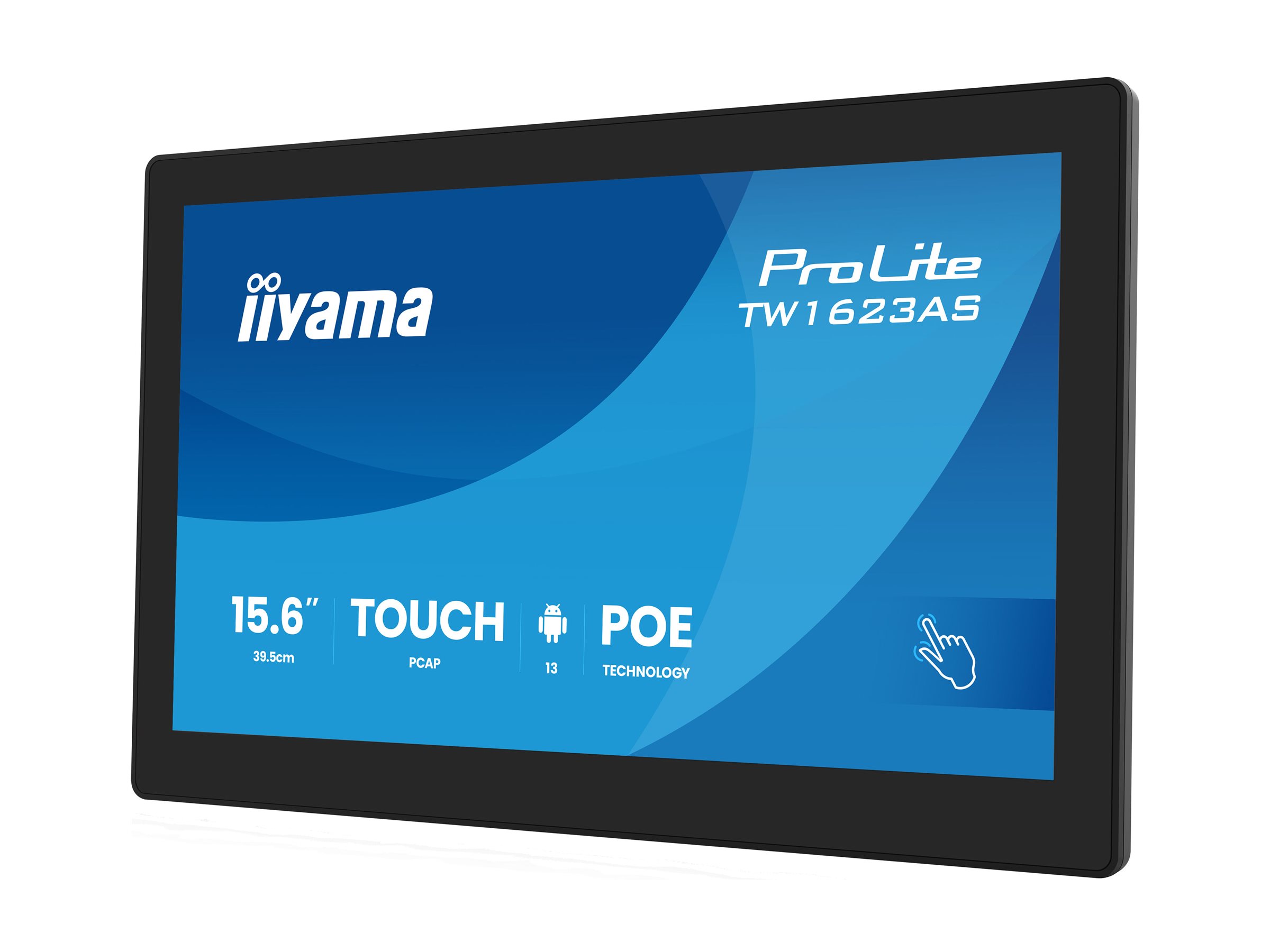 IIYAMA 39.5cm (15,6) TW1623AS-B3P 16:9 M-Touch M-HDMI Andr.