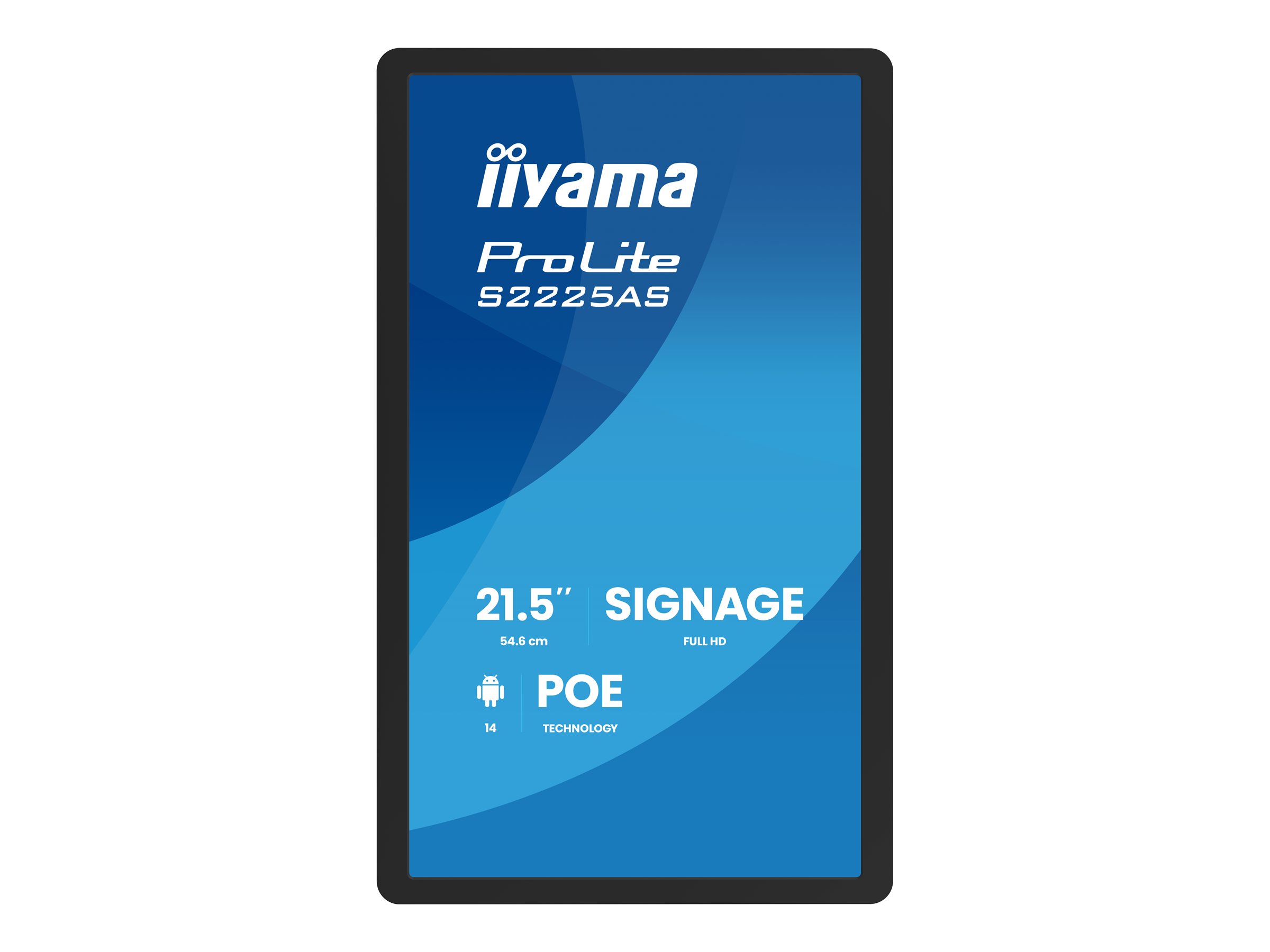 IIYAMA  54,6m (21,5) S2225AS-B1P   16:9 USB-C IPS