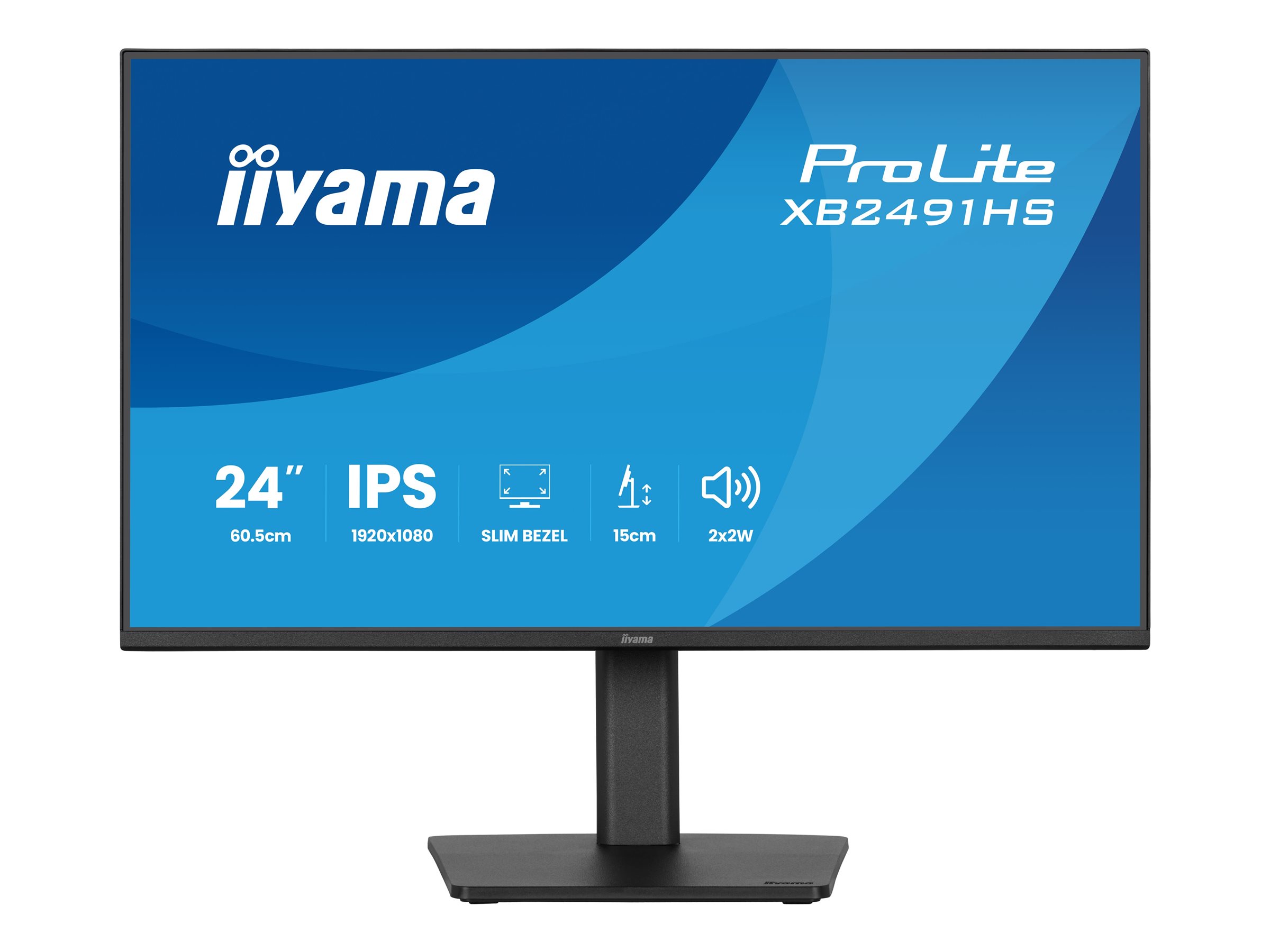 IIYAMA 60,5cm (23,8) XB2491HS-B1 16:9 HDMI+DP IPS Speaker