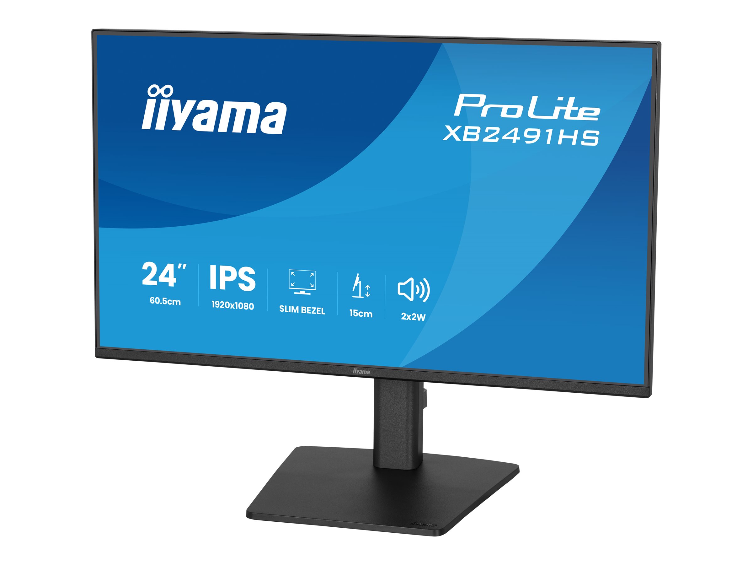 IIYAMA 60,5cm (23,8) XB2491HS-B1 16:9 HDMI+DP IPS Speaker