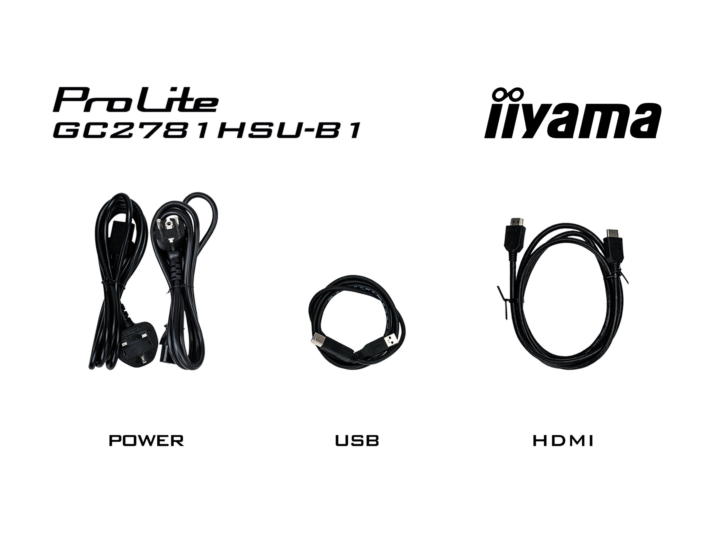 IIYAMA 68.6cm (27) GC2781HSU-B1 16:9 HDMI+DP Lift IPS