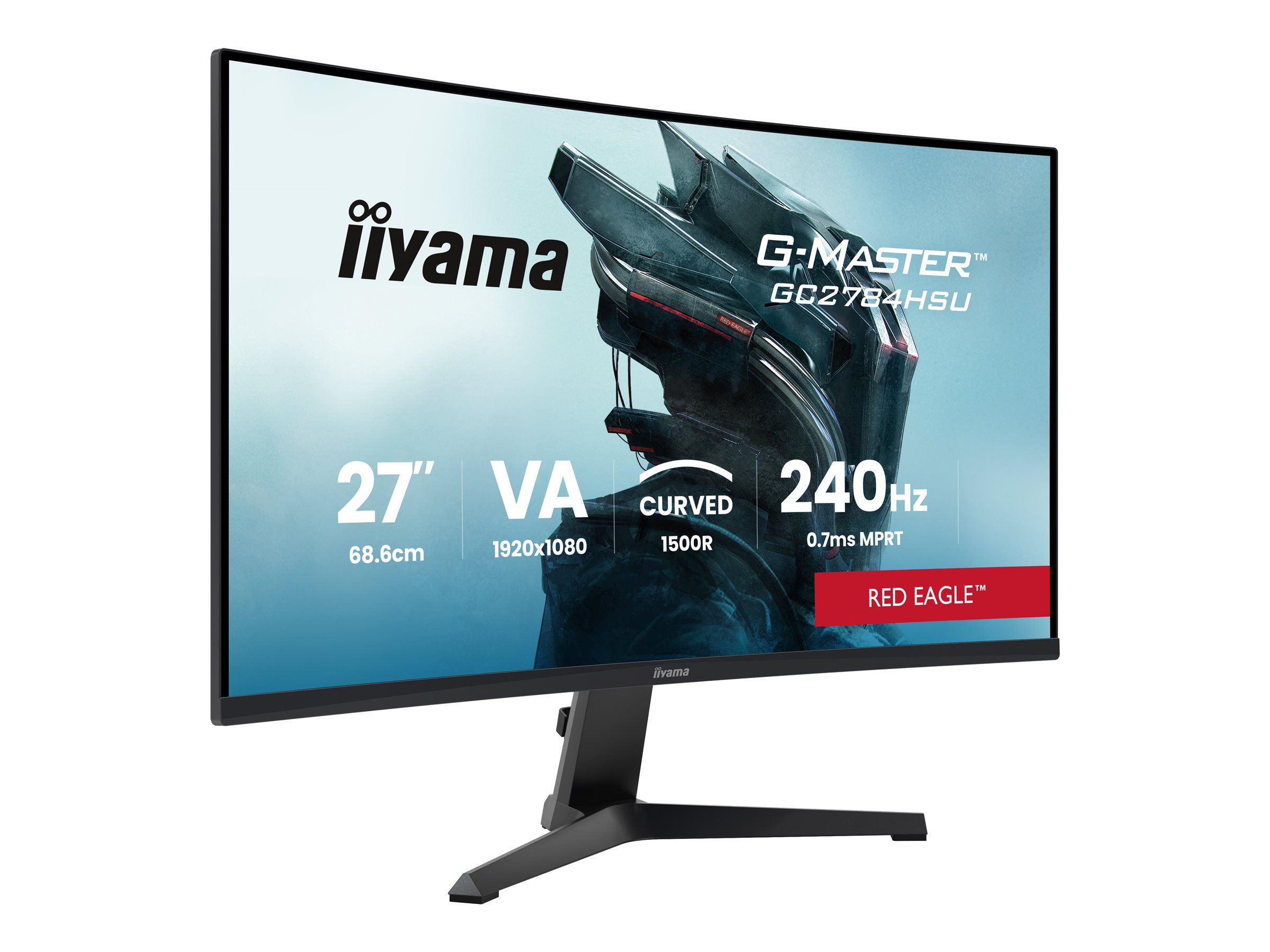 IIYAMA 68.6cm (27) GC2784HSU-B1 16:9 2xHDMI+DP+2xUSB curv