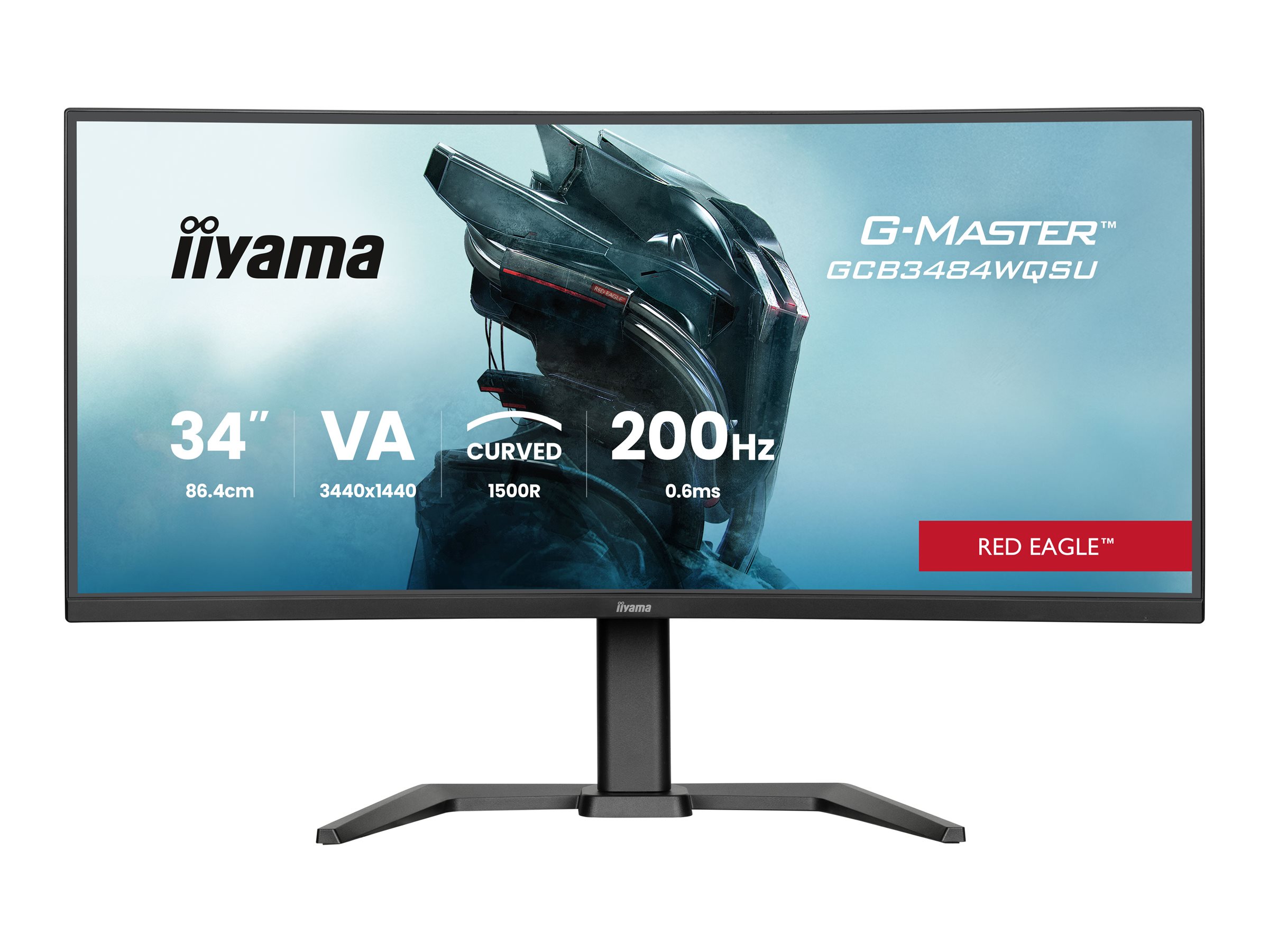 IIYAMA 86.4cm (34) GCB3484WQSU-B2 21:9 2xHDMi+2xDP+USB-C