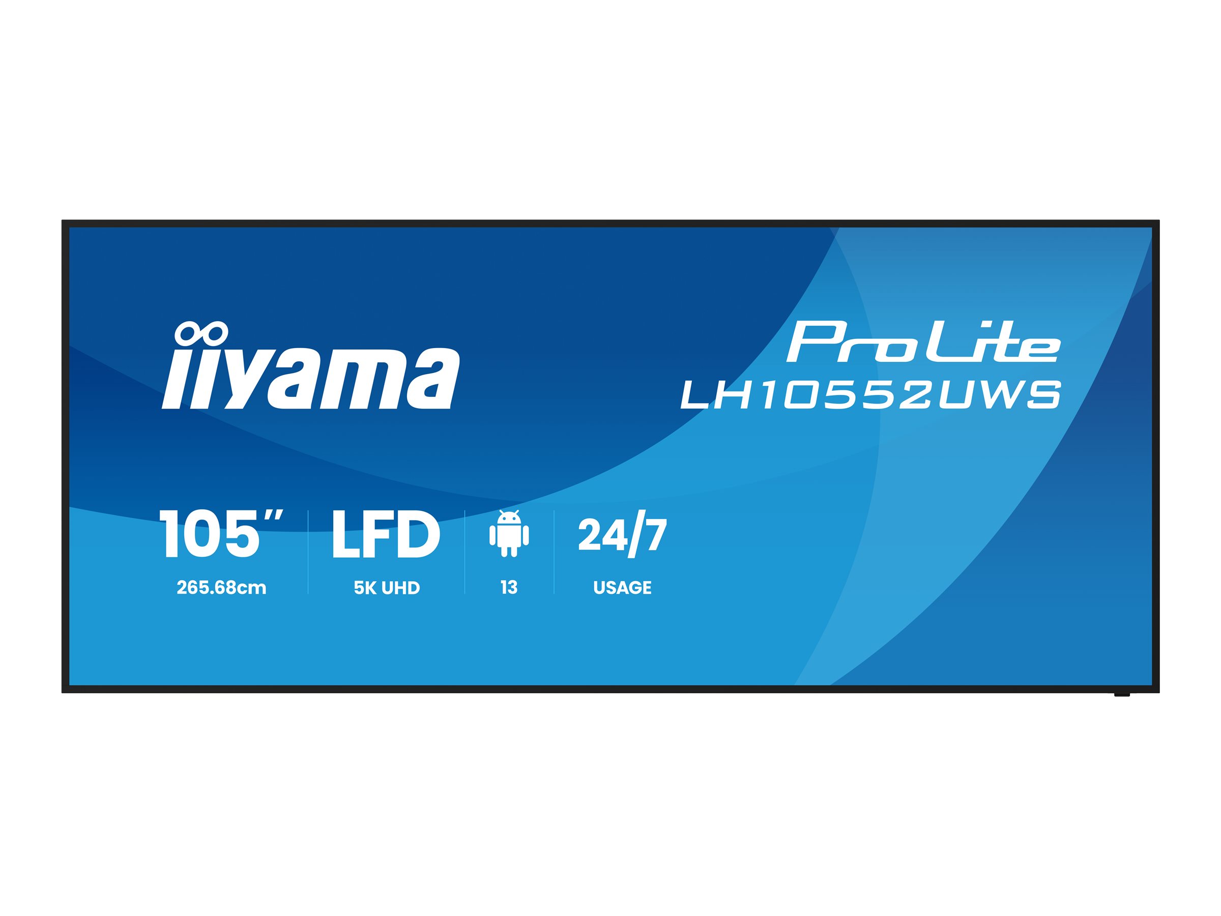IIYAMA 265,9cm(105) LH10552UWS-B1AG 21:9 HDMI+DP+USB-C IPS (Speditionsversand)