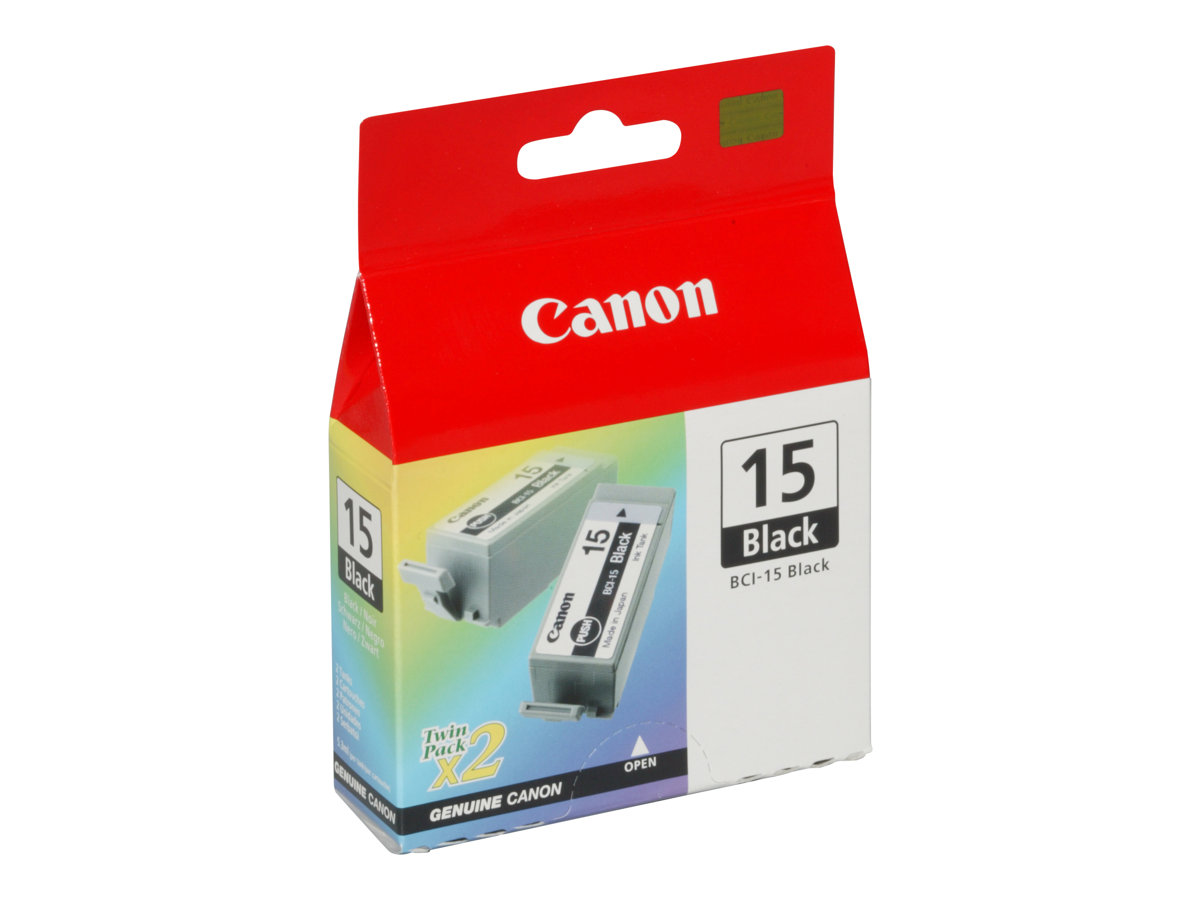 Canon BCI-15BK 2x black