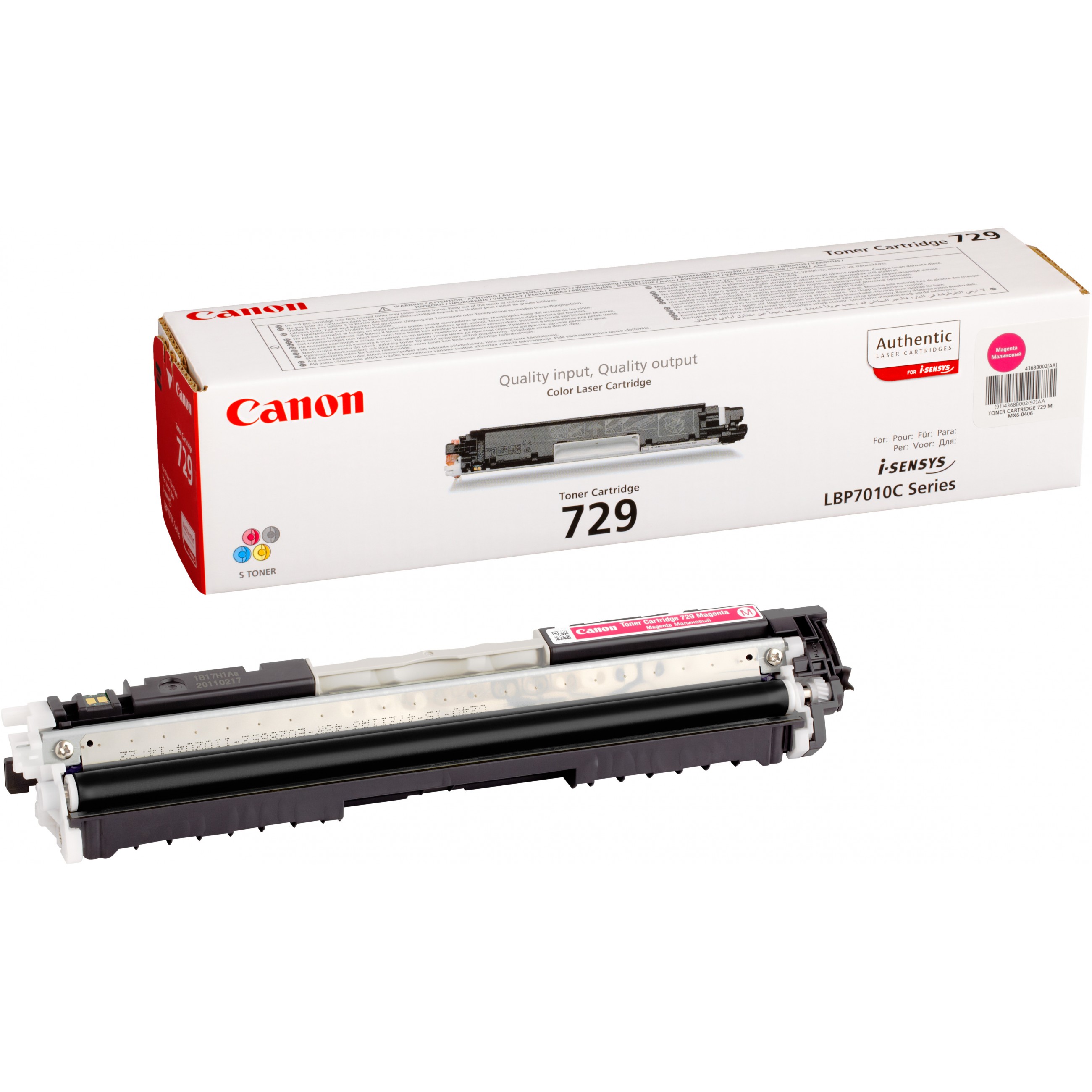 CANON CRG-729M Toner magenta  LBP7010C
