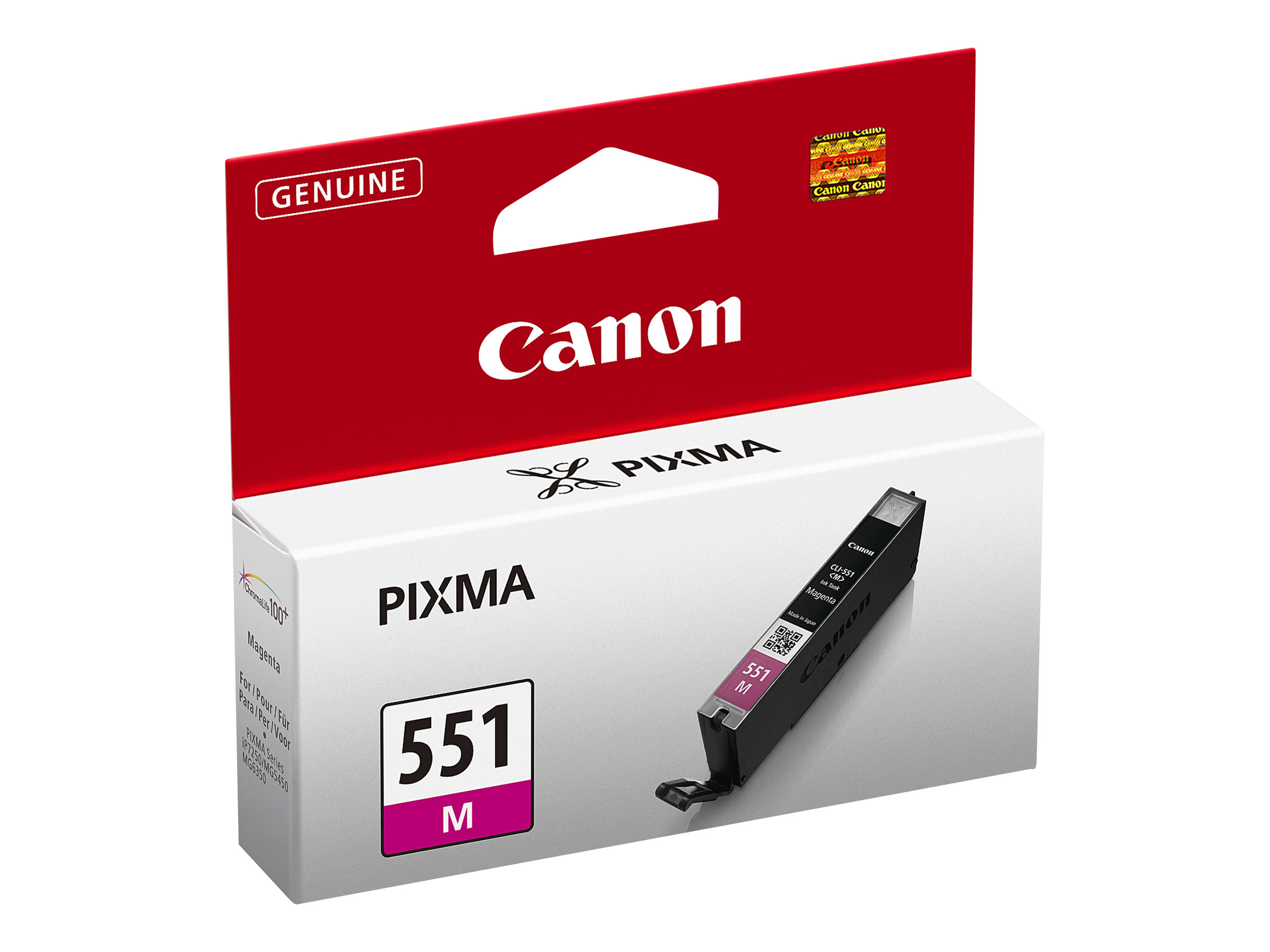 CLI-551M, Tintentank magenta für CANON PIXMA MG5450, MG6350, PIXMA iP7250