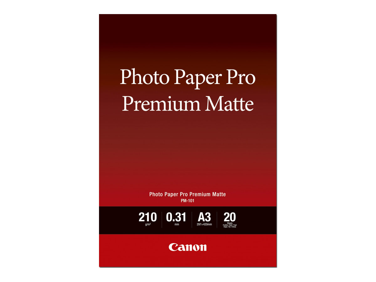 CANON Photo Paper Premium Matte A3+ 20Bl