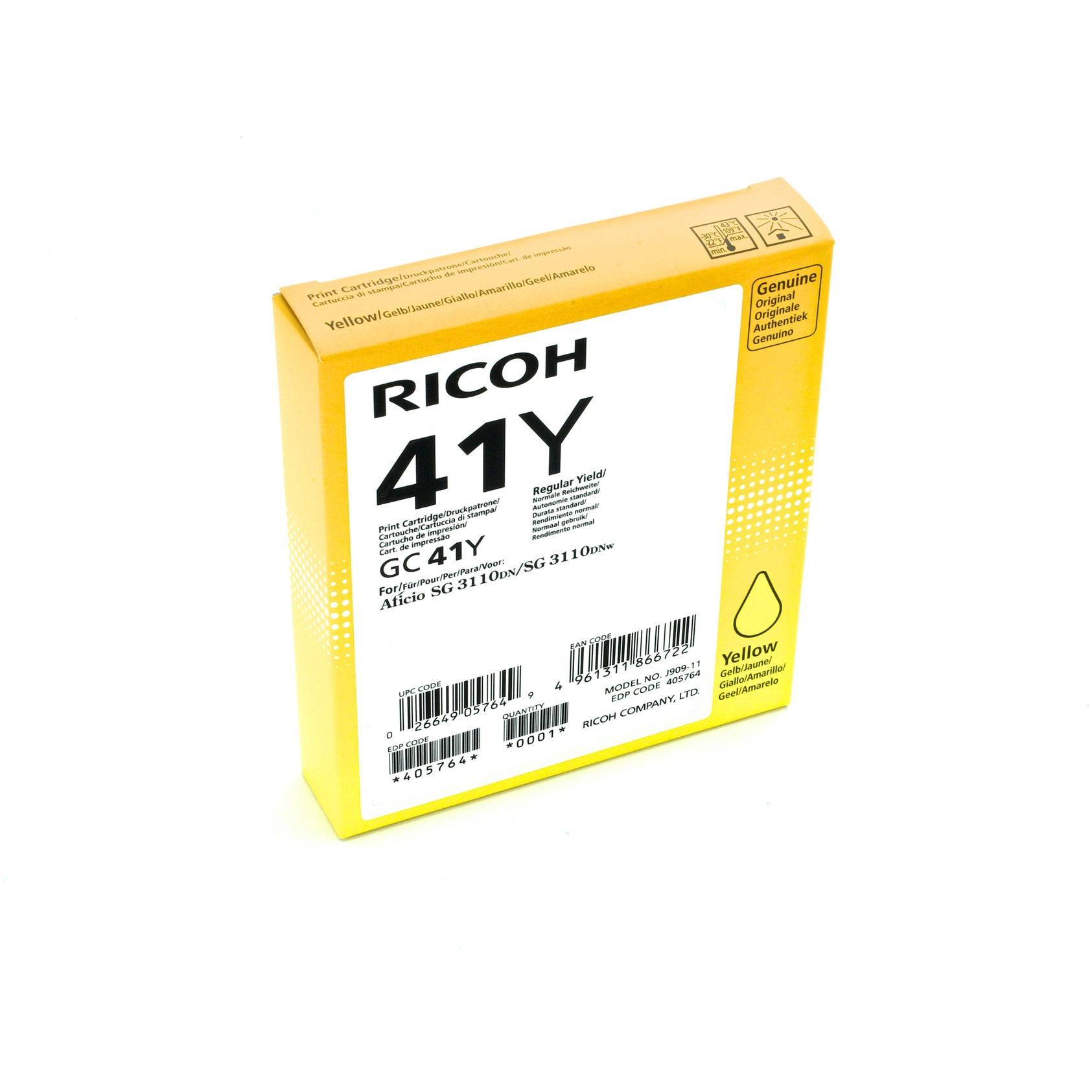 Ricoh 405764 ink cartridge