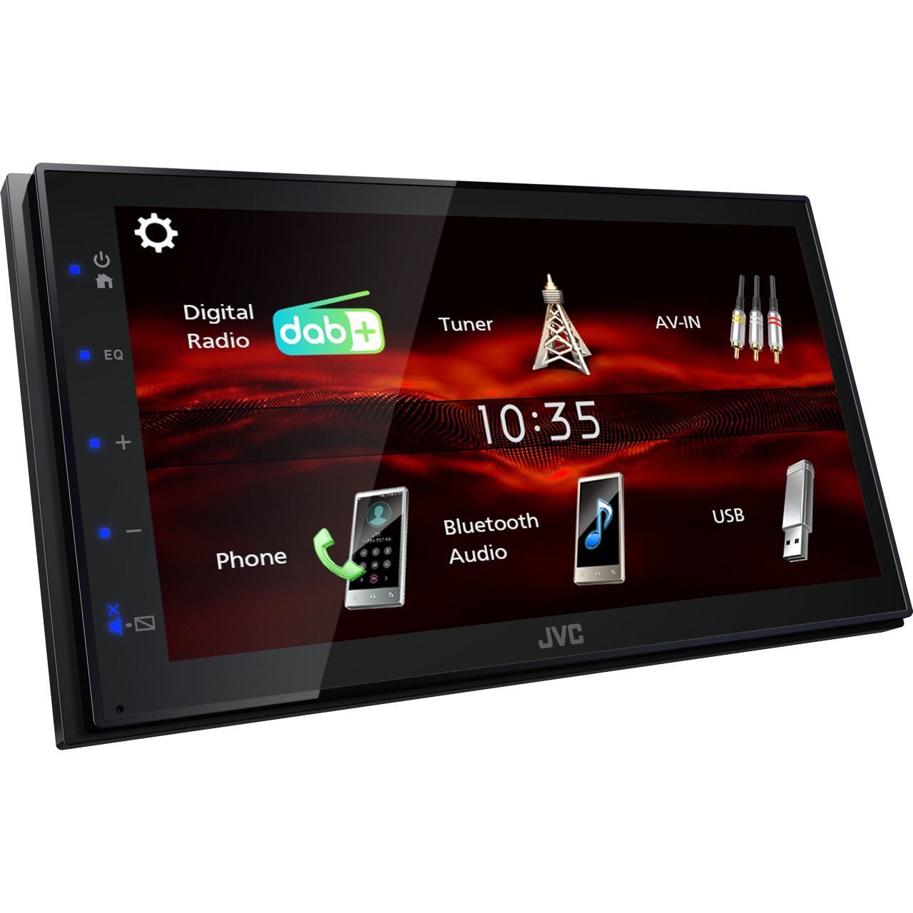 JVC KW-M180DBT car media receiver