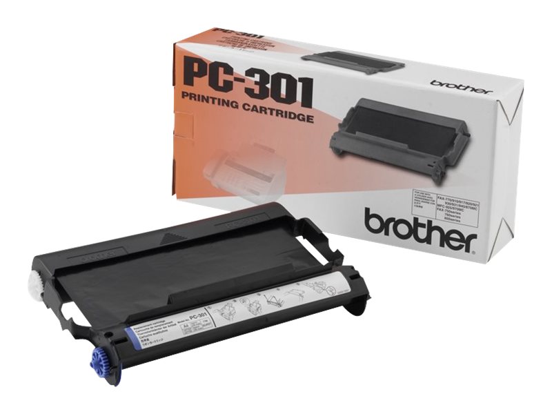 Brother PC-301 Fax-Zubehör Faxkassette + Farbband 235 Seiten Schwarz 1 Stück(e)