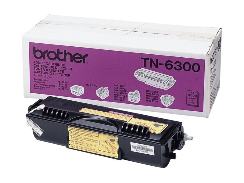 Brother TN-6300 Tonerkartusche 1 Stück(e) Original Schwarz