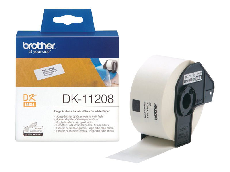 BROTHER DK11208 Adress Etikettenrolle