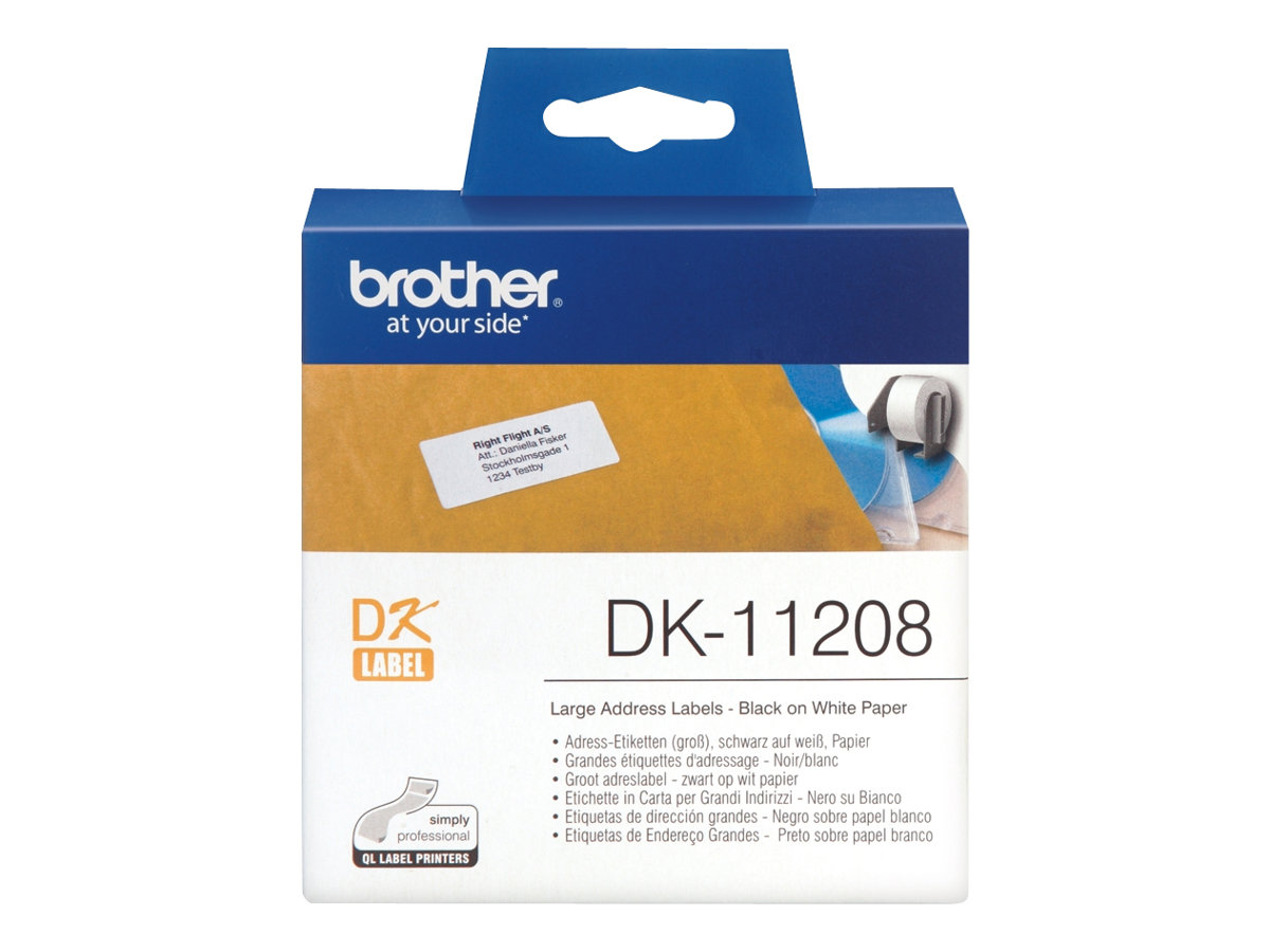 BROTHER DK11208 Adress Etikettenrolle