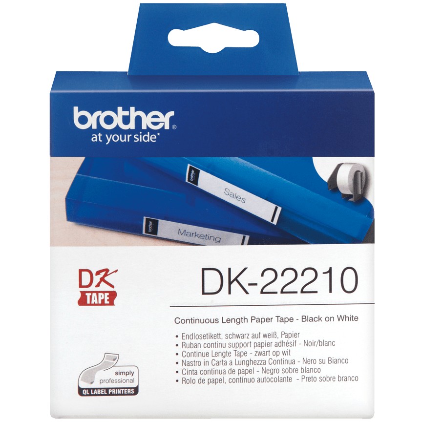 BROTHER DK22210 Endlosetiketten Papier
