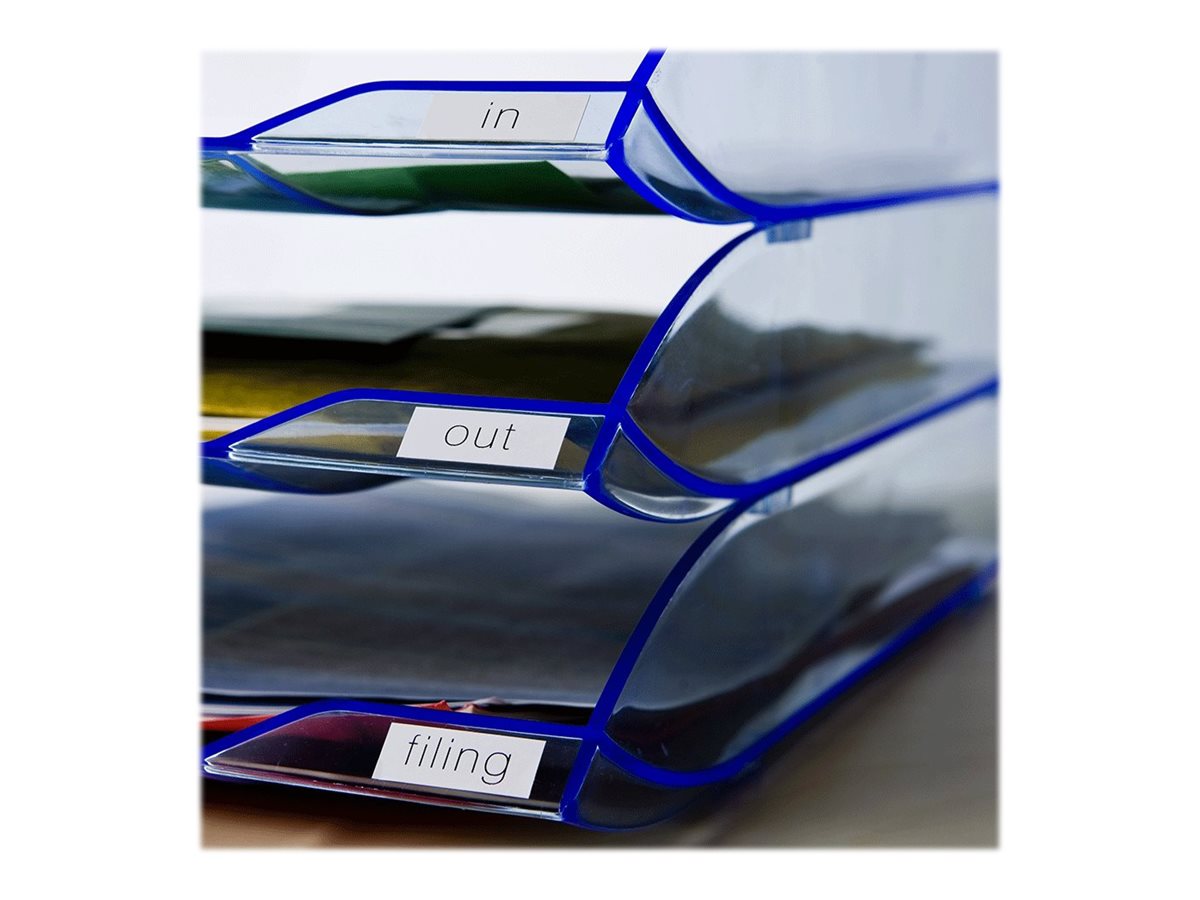 Endlos-Etikette Papier, weiss