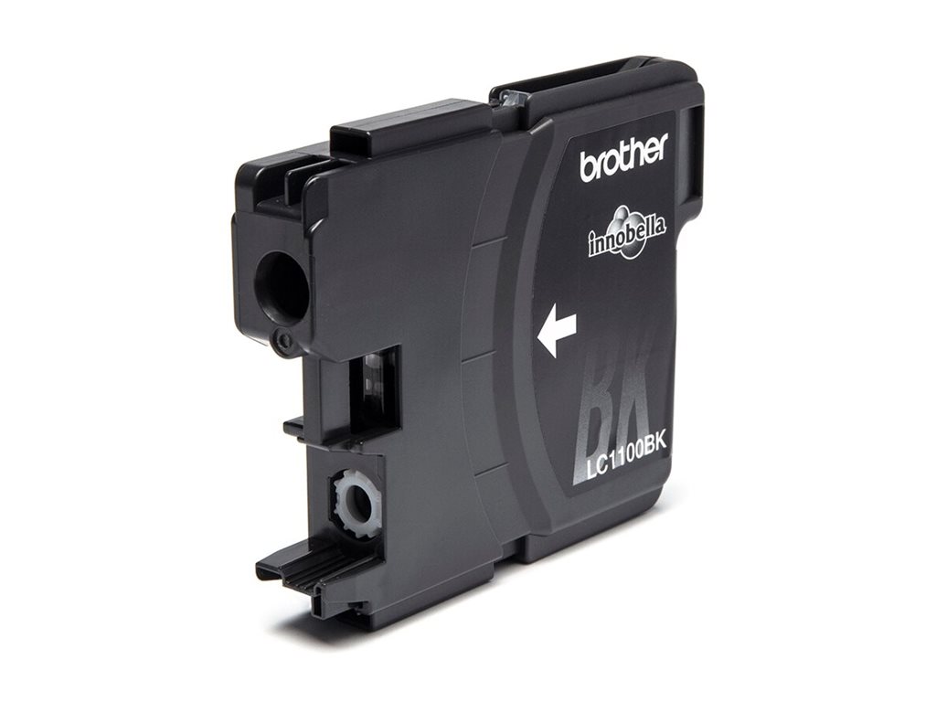 LC-1100BK, BROTHER Tintenpatrone, schwarz für ca. 450 Seiten, für DCP-185C / DCP-385C / DCP-6690CW / MFC-5490CN / MFC-6490CW