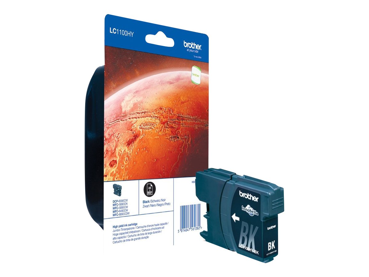 BROTHER LC1100HYBK Tinte HC schwarz
