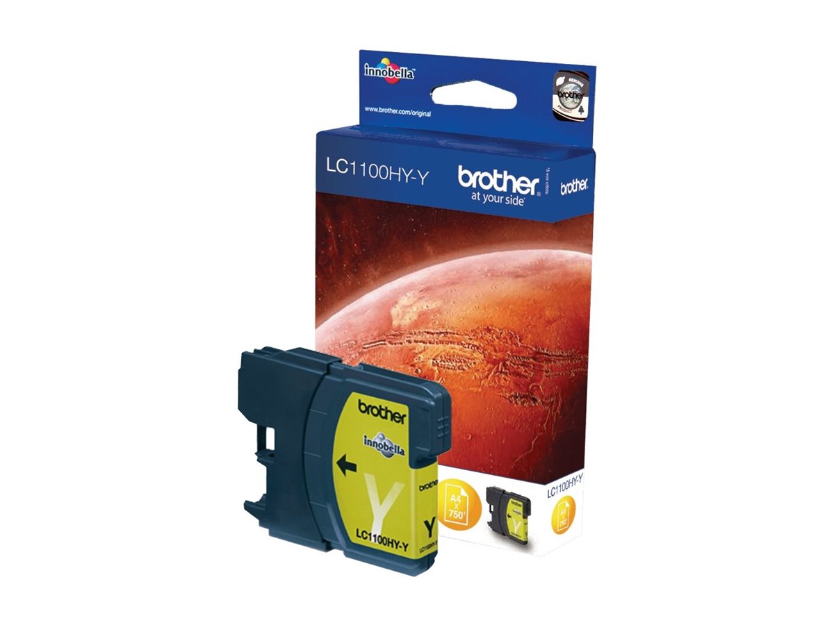 Brother LC-1100HYY Ink Cartridge Druckerpatrone 1 Stück(e) Original Gelb