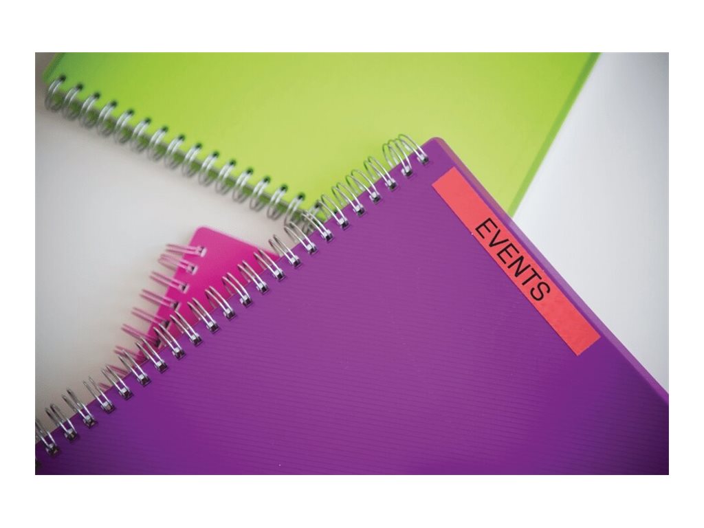 BROTHER TZe-421 Schriftband 9 mm laminiert rot/schwarz