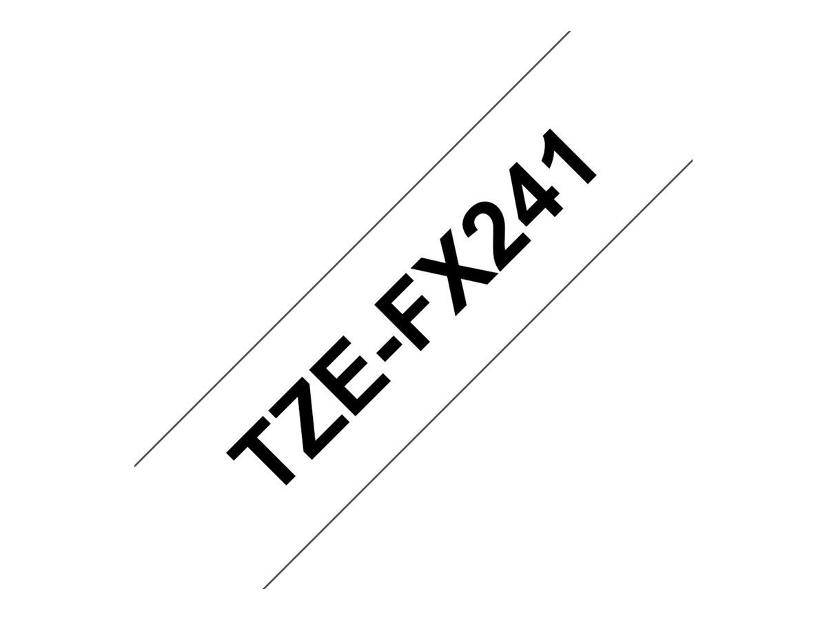 BROTHER TZEFX241 Spezialband Flexi 18mm