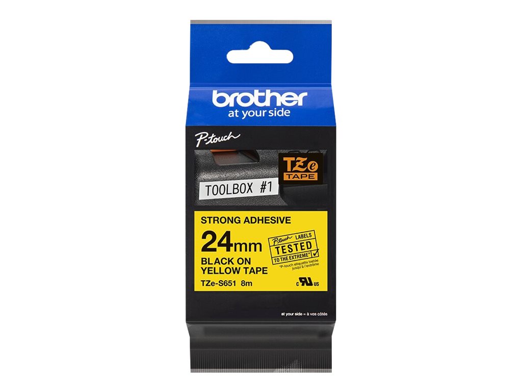 BROTHER TZES651 Schriftbandkassette 24mm