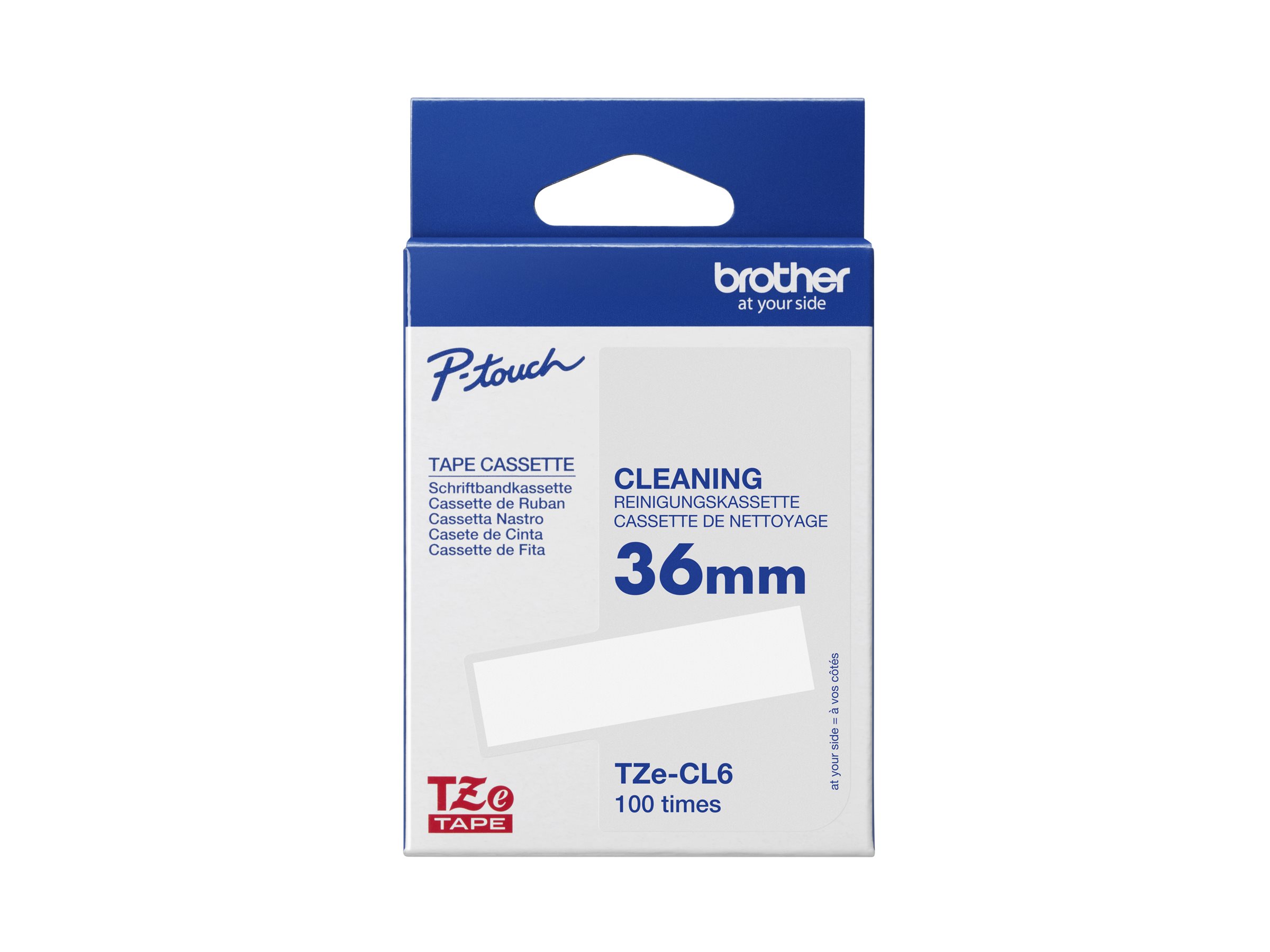 BROTHER TZECL6 Reinigungkassette 36mm