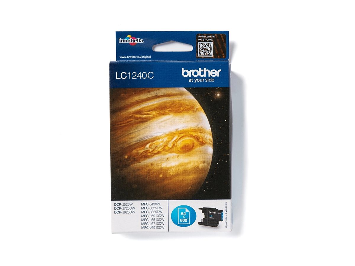 BROTHER LC1240C Tinte cyan 600Seiten