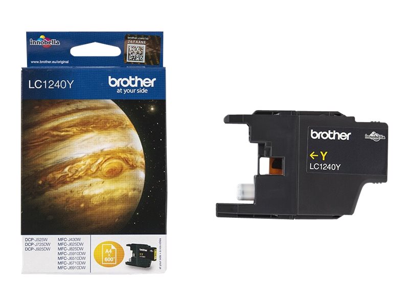 BROTHER LC1240Y Tinte gelb 600Seiten