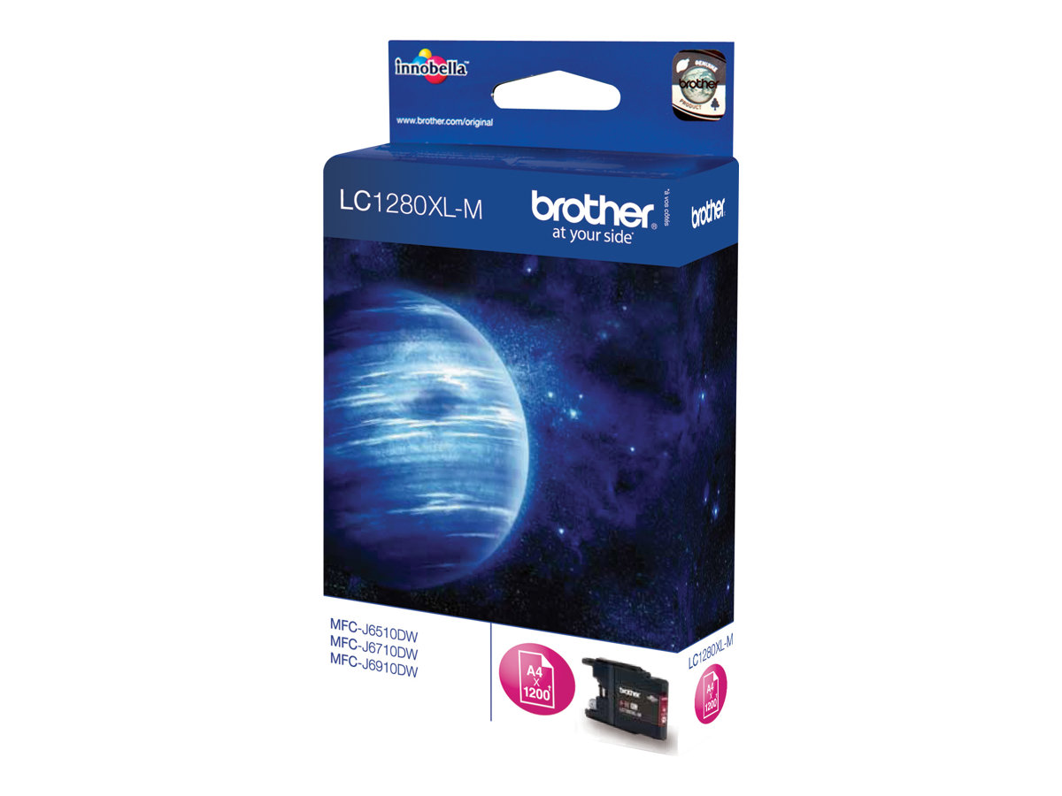 BROTHER LC1280XLM Tinte magenta
