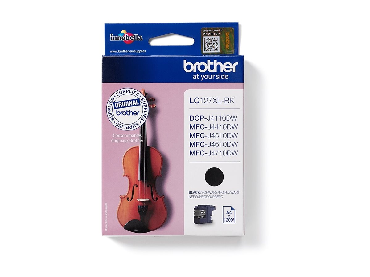 BROTHER LC127XLK Tinte schwarz1200Seiten