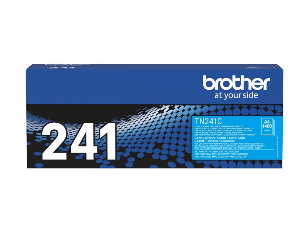 BROTHER TN241C Toner cyan 1400 Seiten