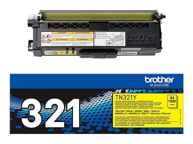 BROTHER TN321BY Toner yellow 1500 Seiten