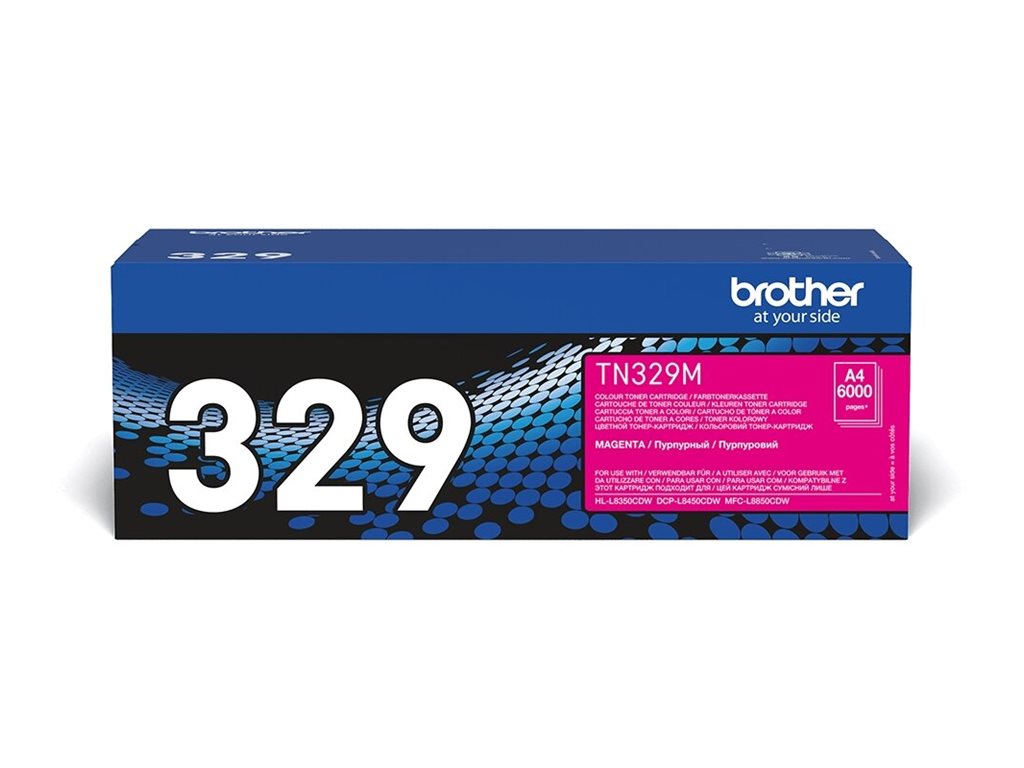 BROTHER TN329M Toner magenta 6000 Seiten