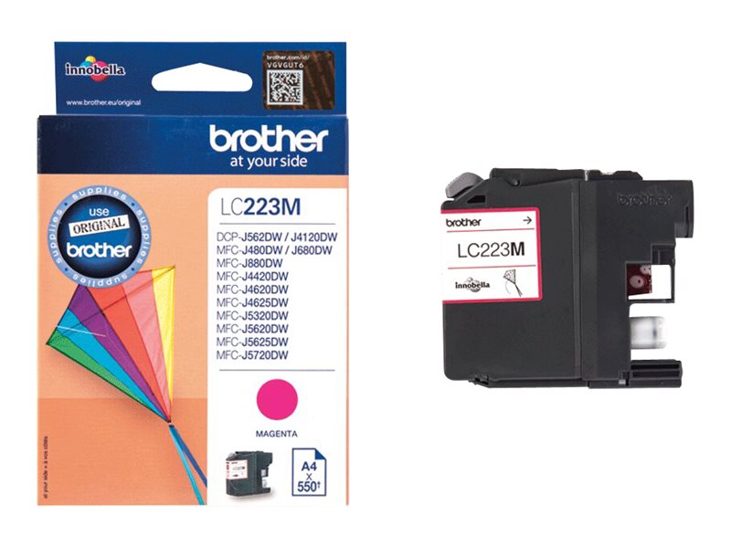 BROTHER LC223M Tinte magenta 550Seiten