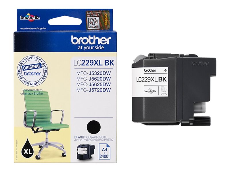 Brother LC-229XLBK Druckerpatrone 1 Stück(e) Original Schwarz