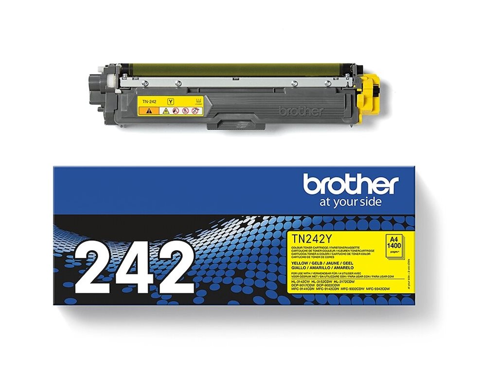 TN-242Y, BROTHER Tonercartridge, yellow für HL-3152CDW / HL-3172CDW