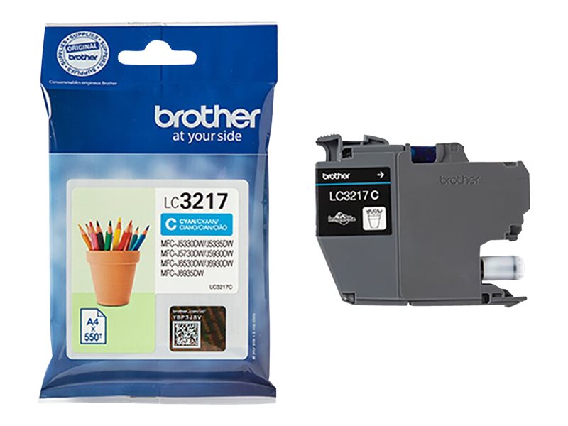 BROTHER LC-3217C Tinte Cyan