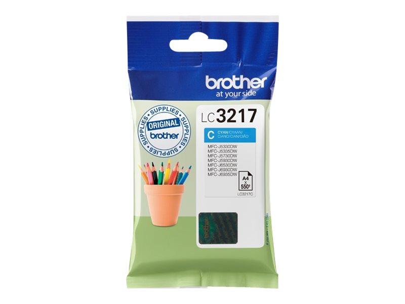 BROTHER LC-3217C Tinte Cyan