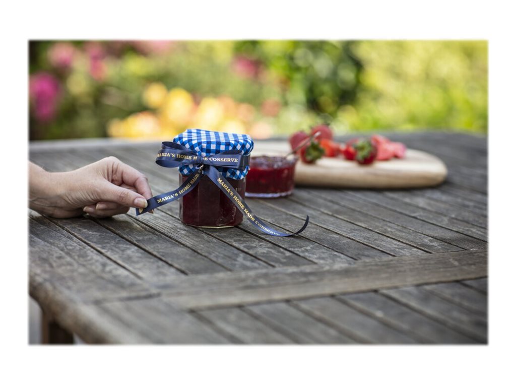 BROTHER textile tape gold/navy 12mm/4m