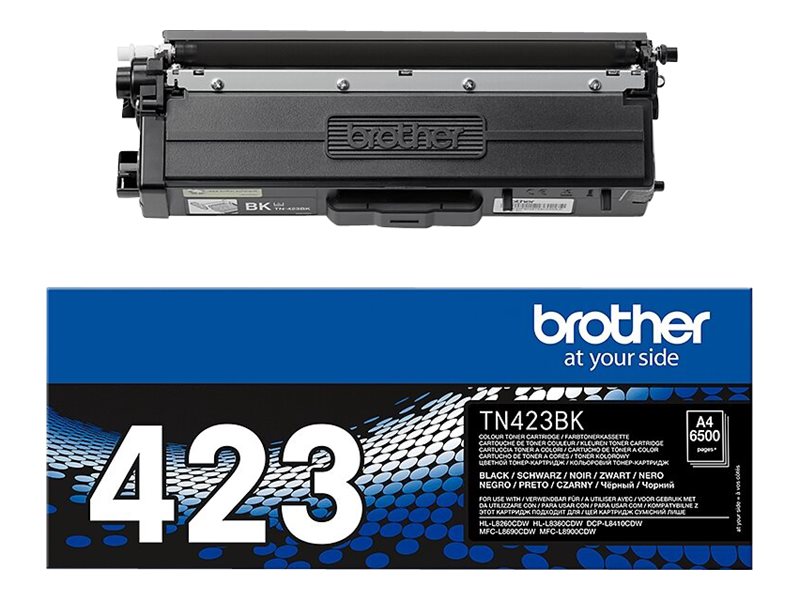 Brother Toner TN-423BK Schwarz bis zu 6.500 Seiten nach ISO 19798