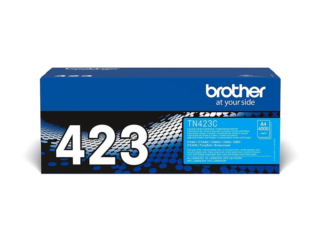Brother Toner TN-423C Cyan bis zu 4.000 Seiten nach ISO 19798