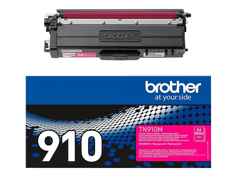 Brother Toner TN-910M Magenta bis zu 9.000 Seiten ISO/IEC 19798