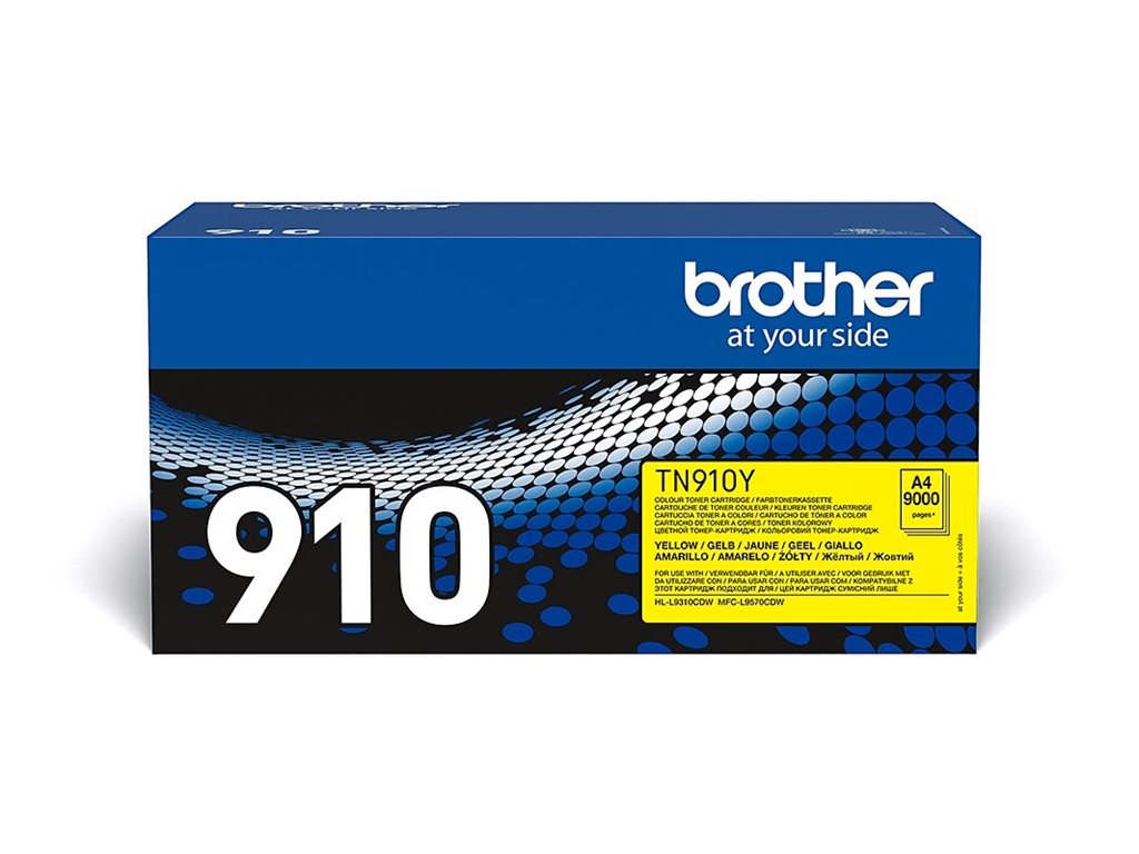 Brother Toner TN-910Y Gelb bis zu 9.000 Seiten ISO/IEC 19798