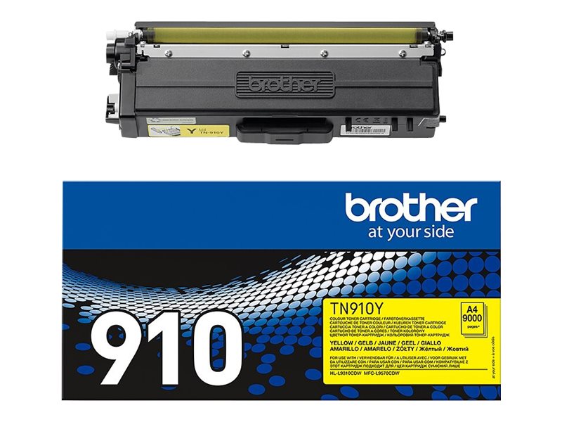 Brother Toner TN-910Y Gelb bis zu 9.000 Seiten ISO/IEC 19798