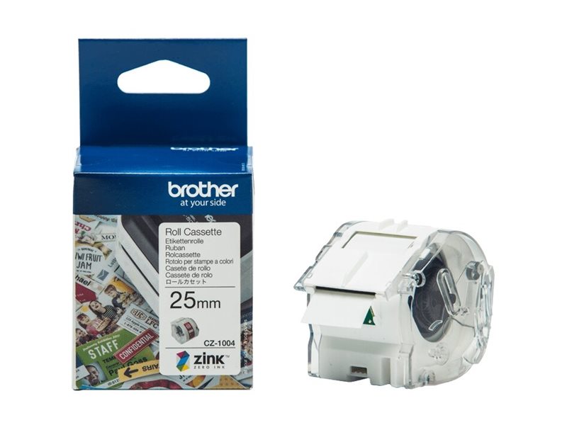 Brother CZ1004 Endlosetiketten 2,5cm
