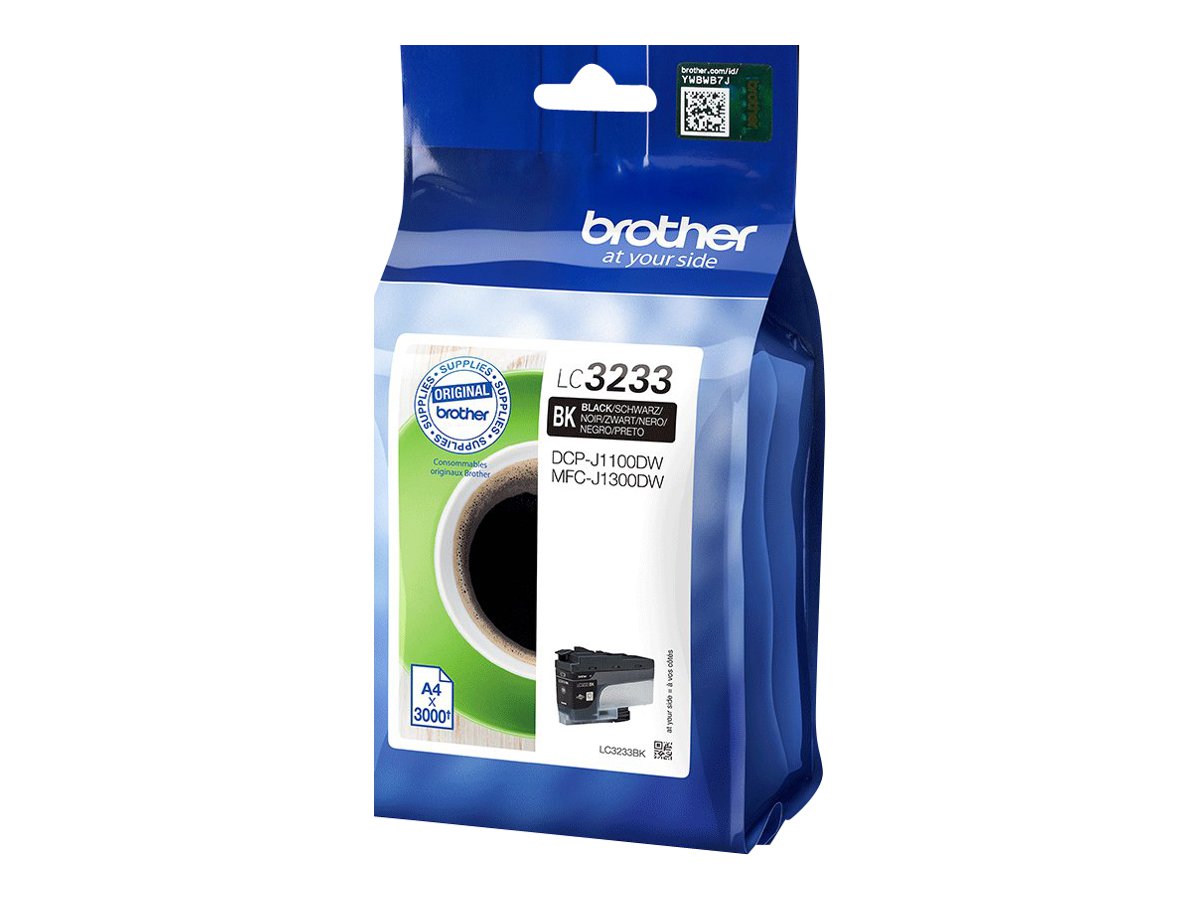 BROTHER LC-3233BK Tintenpatrone Schwarz